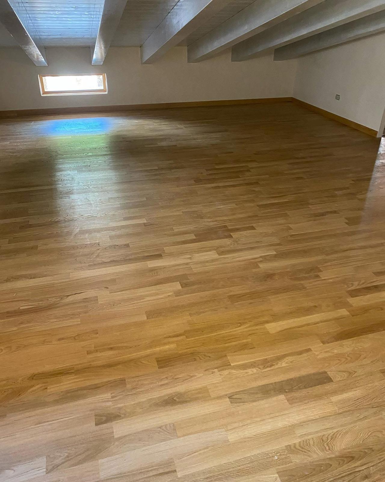 Posa parquet in legno